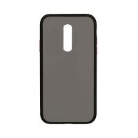 Θήκη Color Button Bumper Xiaomi Redmi 8 Μαύρο