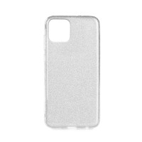 Θήκη Shining TPU Apple iPhone 12 / iPhone 12 Pro Ασημί