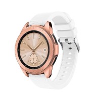 Λουράκι Σιλικόνης Smoothband για Galaxy Watch 42mm Λευκό