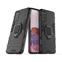 Ring Armor Kickstand magnetic car holder Samsung Galaxy S20 Μαύρο