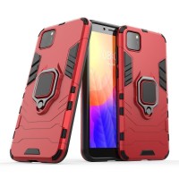 Ring Armor Kickstand magnetic car holder Huawei Y5p / Honor 9s Κόκκινο