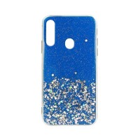 Θήκη Brilliant Clear Samsung Galaxy A20s Μπλέ
