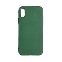 Θήκη Σιλικόνης My Colors Sonique Apple iPhone XS MAX Πράσινο Σκούρο