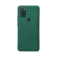 Θήκη Σιλικόνης My Colors Sonique Samsung Galaxy A21s Πράσινο Σκούρο