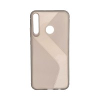 S-Case Flexible Cover Huawei P40 Lite E Σκούρο Διάφανο
