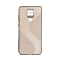 S-Case Flexible Cover Xiaomi Redmi Note 9 Σκούρο Διάφανο