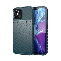 Θήκη Κινητού Thunder Case Flexible Tough Rugged Apple iPhone 12 Pro Max Πράσινο