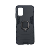 Ring Armor Kickstand magnetic car holder Samsung Galaxy A03s Μαύρο