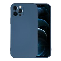Θήκη Σιλικόνης My Colors Sonique Apple iPhone 12 Pro Μπλε Σκούρο