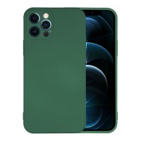 Θήκη Σιλικόνης My Colors Sonique Apple iPhone 12 Pro Πράσινο Σκούρο