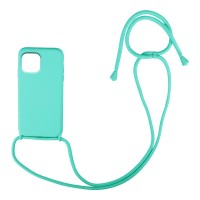 Θήκη Σιλικόνης με Κορδόνι CarryHang Sonique Apple iPhone 13 Γαλάζιο