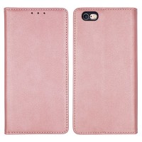 Θήκη Πορτοφόλι Vintage Magnet Wallet Sonique Apple iPhone 6/6s Ροζ Χρυσό