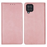 Θήκη Πορτοφόλι Vintage Magnet Wallet Sonique Samsung Galaxy A12 / Galaxy M12 Ροζ Χρυσό