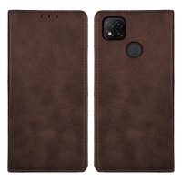 Θήκη Πορτοφόλι Vintage Magnet Wallet Sonique Xiaomi Redmi 9C Καφέ
