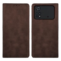 Θήκη Πορτοφόλι Vintage Magnet Wallet Sonique Xiaomi Poco X4 Pro 5G Καφέ