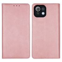 Θήκη Πορτοφόλι Vintage Magnet Wallet Sonique Xiaomi Mi 11 Lite 4G / Mi 11 Lite 5G Ροζ Χρυσό