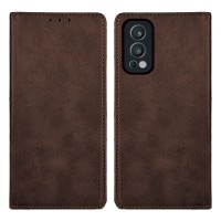 Θήκη Πορτοφόλι Vintage Magnet Wallet Sonique OnePlus Nord 2 5G Καφέ