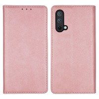 Θήκη Πορτοφόλι Vintage Magnet Wallet Sonique OnePlus Nord CE 5G Ροζ Χρυσό