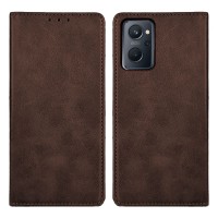 Θήκη Πορτοφόλι Vintage Magnet Wallet Sonique Realme 9i Καφέ