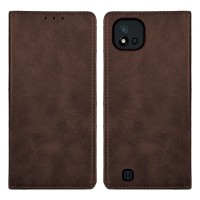 Θήκη Πορτοφόλι Vintage Magnet Wallet Sonique Realme C11 2021 Καφέ