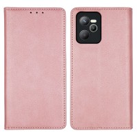 Θήκη Πορτοφόλι Vintage Magnet Wallet Sonique Realme C35 Ροζ Χρυσό
