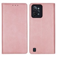 Θήκη Πορτοφόλι Vintage Magnet Wallet Sonique Realme C31 Ροζ Χρυσό