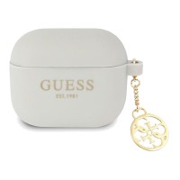 Θήκη Σιλικόνης Guess Charm Collection για AirPods 3 Γκρι