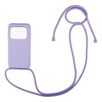 Θήκη Σιλικόνης με Κορδόνι CarryHang Sonique Xiaomi Poco M4 Pro 4G Λιλά
