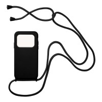 Θήκη Σιλικόνης με Κορδόνι CarryHang Sonique Xiaomi Poco M4 Pro 4G Μαύρο