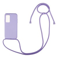 Θήκη Σιλικόνης με Κορδόνι CarryHang Sonique Xiaomi Xiaomi 12 / Xiaomi 12X 5G Λιλά