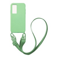 Θήκη Σιλικόνης με Strap CarryHang Sonique Xiaomi Xiaomi 12 / Xiaomi 12X 5G Πράσινο Ανοιχτό