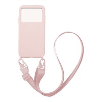 Θήκη Σιλικόνης με Strap CarryHang Sonique Xiaomi Poco M4 Pro 4G Ροζ