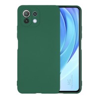 Θήκη Σιλικόνης My Colors Sonique Xiaomi Mi 11 Lite 4G / Mi 11 Lite 5G Πράσινο Σκούρο