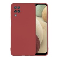 Θήκη Σιλικόνης My Colors Sonique Samsung Galaxy A12 / Galaxy M12 Μπορντό Ανοιχτό