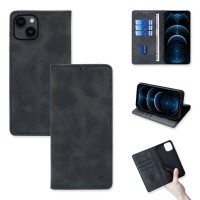 Θήκη Πορτοφόλι Vintage Magnet Wallet Sonique Apple iPhone 14 Μαύρο