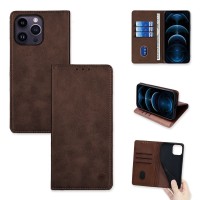 Θήκη Πορτοφόλι Vintage Magnet Wallet Sonique Apple iPhone 14 Pro Max Καφέ