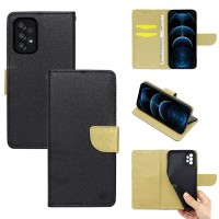 Θήκη Πορτοφόλι Sonique Trend Wallet Samsung Galaxy A33 5G Μαύρο / Χρυσό