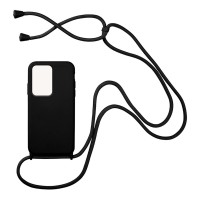 Θήκη Σιλικόνης με Κορδόνι CarryHang Sonique Xiaomi Xiaomi 11T / Xiaomi 11T Pro Μαύρο