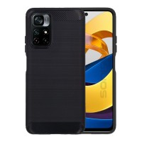 Θήκη Σιλικόνης Sonique Carbon Brushed Xiaomi Poco M4 Pro 5G / Redmi Note 11s 5g Μαύρο