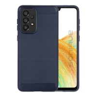 Θήκη Σιλικόνης Sonique Carbon Brushed Samsung Galaxy A33 5G Μπλέ