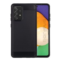 Θήκη Σιλικόνης Sonique Carbon Brushed Samsung Galaxy A52 4G/5G / Galaxy A52s 5G Μαύρο