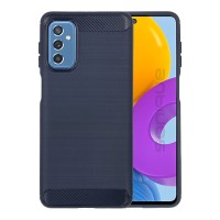 Θήκη Σιλικόνης Sonique Carbon Brushed Samsung Galaxy M52 5G Μπλέ