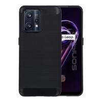 Θήκη Σιλικόνης Sonique Carbon Brushed Realme 9 4G / Realme 9 Pro Plus 5G Μαύρο