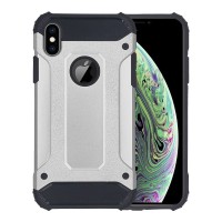 Θήκη Heavy Armor Sonique Apple iPhone XS MAX Ασημί