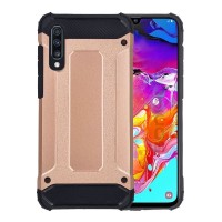 Θήκη Heavy Armor Sonique Samsung Galaxy A70/A70s Ροζ Χρυσό