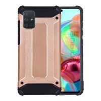 Θήκη Heavy Armor Sonique Samsung Galaxy A71 Ροζ Χρυσό