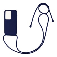 Θήκη Σιλικόνης με Κορδόνι CarryHang Sonique Xiaomi Xiaomi 11T / Xiaomi 11T Pro Μπλε Σκούρο