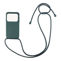 Θήκη Σιλικόνης με Κορδόνι CarryHang Sonique Xiaomi Poco X4 Pro 5G Πράσινο Σκούρο