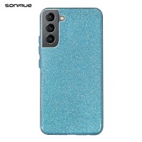 Θήκη Σιλικόνης Sonique Shiny Samsung Galaxy S22 Plus Γαλάζιο