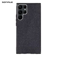 Θήκη Σιλικόνης Sonique Shiny Samsung Galaxy S22 Ultra Μαύρο
